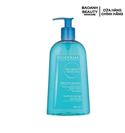 Gel tắm làm sạch và dưỡng da dịu nhẹ Bioderma Atoderm Gel douche